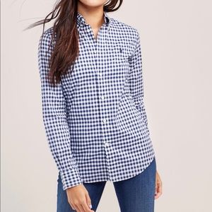 Ralph Lauren Women’s Gingham Oxford Long Sleeve